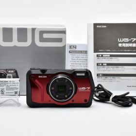 ★美品★ リコー RICOH WG-7 レッド 《元箱付き》 #1746V