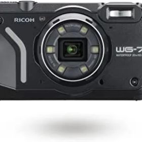 【中古】(非常に良い)RICOH WG-7 ブラック 本格アウトドアカメラ 3100