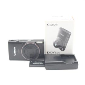 【美品】Canon キャノン IXY 650 ブラック JS129-02062