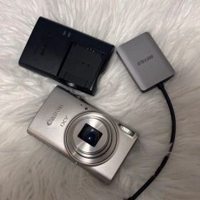 Canon キャノン IXY650 シルバー スマホ転送機付き