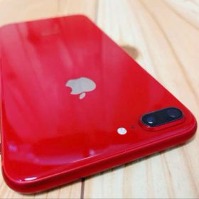 美品 SIMフリー 本体 iPhone 8 Plus 64 GB 88 レッド