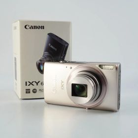 Canon キヤノン IXY 650 ( PowerShot ELPH 360 HS ) Silver + SD 4GB コンパクトデジタルカメラ