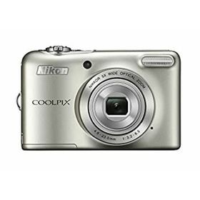 【中古】Nikon デジタルカメラ COOLPIX L32 シルバー 光学5倍ズーム 2005万画素 乾電池タイプ L32SL(コンパクトデジタルカメラ)