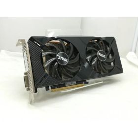【中古】Palit GeForce RTX 2060 SUPER Dual 8GB（NE6206S018P2-1160A-1）RTX2060Super/8GB(GDDR6)【川崎】保証期間1週間