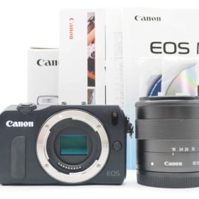 キャノン Canon EOS M Mirrorless Digital Camera Black 18-55mm Lens 元箱 [美品] #Z6088A