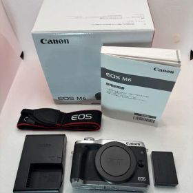 Canon EOS M6 ボディ シルバー★元箱付き・比較的美品★