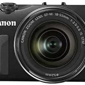 【中古】 Canon キャノン ミラーレス一眼カメラ EOS M レンズキット EF-M18-55mm F3.5-5.6 IS STM付属 ブラック EOSMBK-18-55ISSTMLK