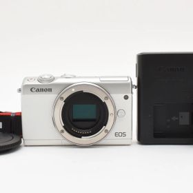 [極上品] Canon EOS M100 ボディ ホワイト #2406896A