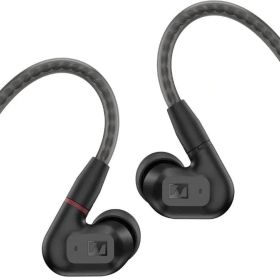 ゼンハイザー Sennheiser イヤホン 有線 IE 200 ブラック ダイナミック カナル型 オーディオファイル ゲーミング TrueResponseトランスデューサー ブレードケーブル イヤーフック イヤフォン 【国内正規品】