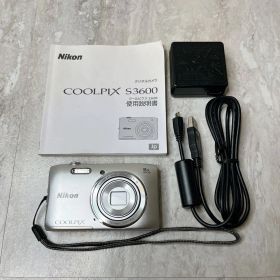 美品 訳ありNikon COOLPIX S3600 コンパクトデジタルカメラ