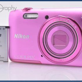 【動作保証】 ニコン Nikon COOLPIX S3600 8x バッテリー付属 同梱無料 #am6676