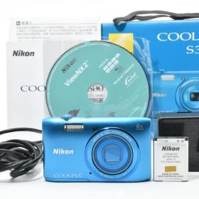 ニコン COOLPIX S3600 コンパクトデジタルカメラ ブルー Nikon