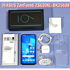 ゼンフォン(ZenFone)の■ZS630KL■㉝■ ASUS Zenfone 6 ZS630KL BK256(スマートフォン本体)