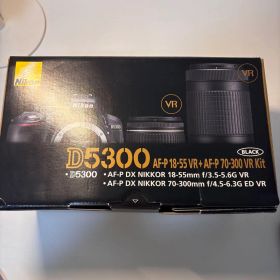 一眼レフカメラNikon D5300AF-P 18-55VR&70-300VR