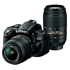【中古】(非常に良い)Nikon デジタル一眼レフカメラ D5100 ダブルズームキット D5100WZ