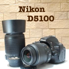 Nikon D5100 ダブルレンズキット 届いてすぐ使える 一眼レフカメラ