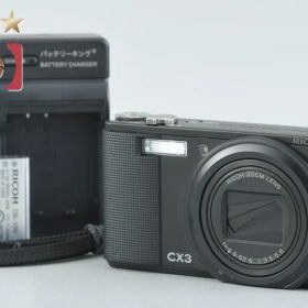【中古】RICOH リコー CX3 コンパクトデジタルカメラ シャッター回数僅少