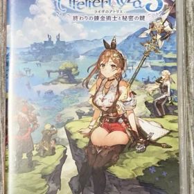 任天堂スイッチライザのアトリエ3終わりの錬金術師と秘密の鍵メンズ（動作確認⭕️）