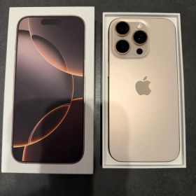 iPhone16 Pro 本体 デザートチタニウム