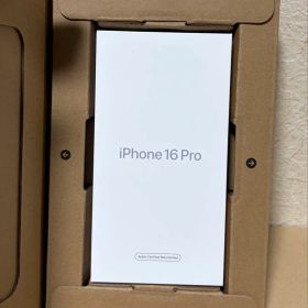 未使用未開封 iPhone 16 Pro 512GB ブラックチタニウム