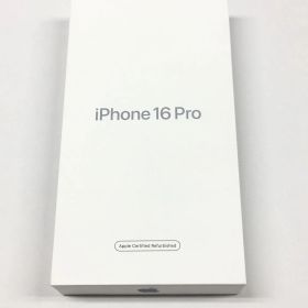 未開封 iPhone16 Pro 512GB ブラックチタニウム SIMフリー / Apple保証1年