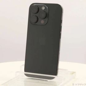ソフマップ 〔中古品〕 iPhone16 Pro 512GB ブラックチタニウム MYN43J／A SIMフリー【305】