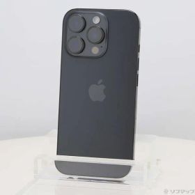 ソフマップ 〔中古品〕 iPhone16 Pro 512GB ブラックチタニウム MYN43J／A SIMフリー【377】
