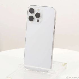 ソフマップ 〔中古品〕 iPhone16 Pro Max 512GB ホワイトチタニウム MYWM3J／A SIMフリー【276】