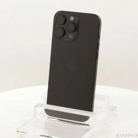 ソフマップ 〔中古品〕 iPhone16 Pro Max 1TB ブラックチタニウム MYWQ3J／A SIMフリー【371】