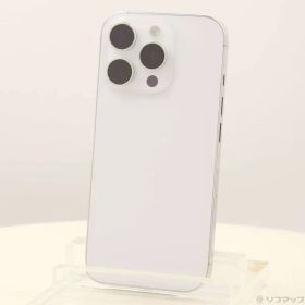 ソフマップ 〔中古品〕 iPhone16 Pro 256GB ホワイトチタニウム 3N744J／A SIMフリー【352】