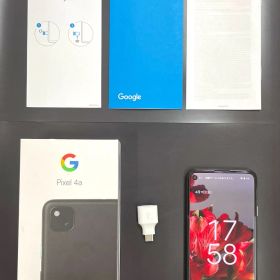 美品セット‼️GooglePixel4a SIMフリー128GB バッテリー新品