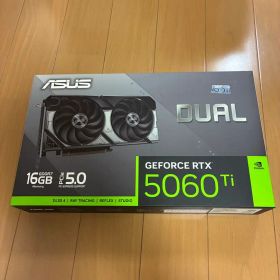 ASUS Dual GeForce RTX 5060 Ti 16GB 未使用