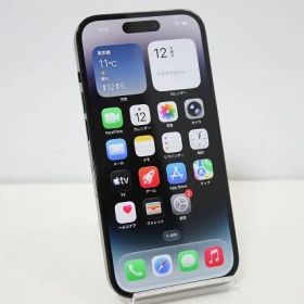 値下げ iPhone14 Pro MPXU3J/A Apple au iOS SIMフリー 赤ロム保証 128GB Space Black