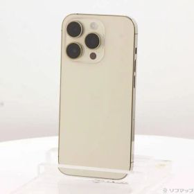 ソフマップ 〔中古品〕 iPhone14 Pro 128GB ゴールド MQ073J／A SIMフリー【196】