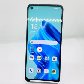 ★【中古品】Softbank OPPO Reno5 A 128GB A103OP シルバーブラック アイスブルー