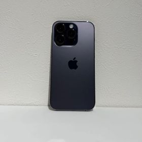 【バッテリ84%】Apple iPhone 14 Pro ディープパープル 本体