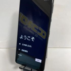 @【訳あり品】AQUOS sense5G au SIMロック解除済 GB ブラック 5632