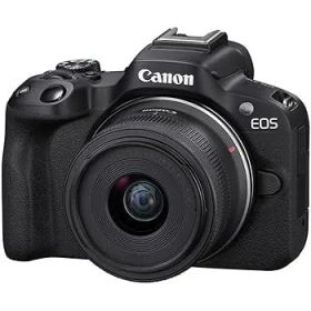 【中古】(非常に良い)Canon ミラーレス一眼カメラ EOS R50 (ブラック) RF-S18-45mm F4.5-6.3はSTMレンズ(リニューアル)