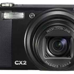 【中古】(非常に良い)RICOH デジタルカメラ CX2 ブラック CX2BK