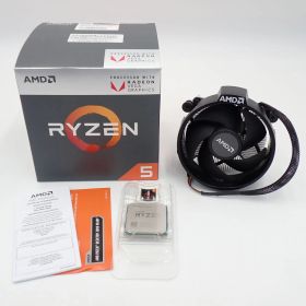 状態良 AMD Ryzen 5 2400G BOX CPU CPU用純正クーラー 動作保証 PCパーツ#16228