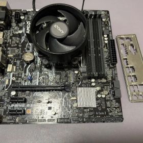 ASUS PRIME B350M-AとRyzen 5 2400Gセット