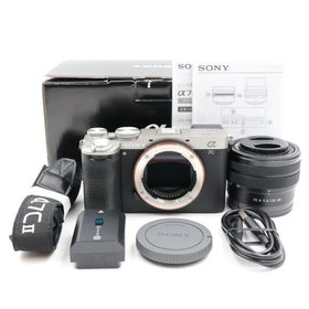 シャッター数745枚 SONY α7C II ズームレンズキット シルバー ミラーレス一眼カメラ ILCE-7CM2L S ソニー