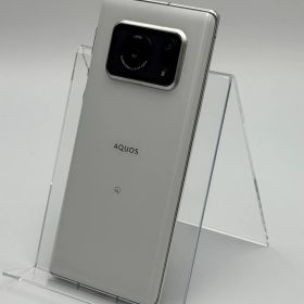 【中古B】AQUOS R6 A101SH ホワイト SIMフリー 白ロム