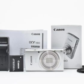 超美品 キヤノン IXY 180 コンパクトデジタルカメラ シルバー Canon