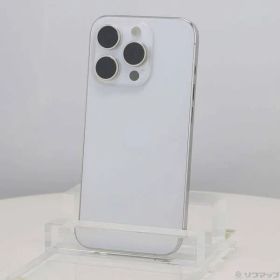 ソフマップ 〔中古品〕 iPhone15 Pro 128GB ホワイトチタニウム MTU83J／A SIMフリー【258】