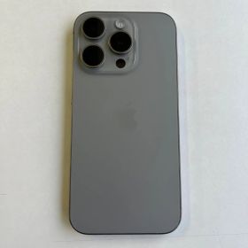 美品 iPhone 15 Pro 128GB ナチュラルチタニウム バッテリー100% MTU93J/A - 4496