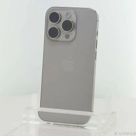ソフマップ 〔中古品〕 iPhone15 Pro 128GB ナチュラルチタニウム MTU93J／A SIMフリー【377】