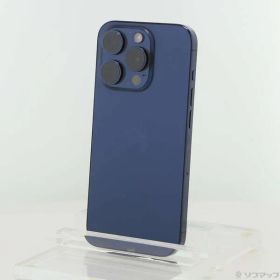 ソフマップ 〔中古品〕 iPhone15 Pro 128GB ブルーチタニウム MTUA3J／A SIMフリー【377】