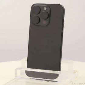 ソフマップ 〔中古品〕 iPhone15 Pro 256GB ブラックチタニウム MTUC3J／A SIMフリー【349】