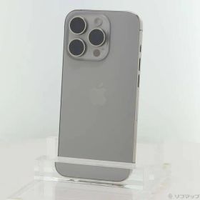 ソフマップ 〔中古品〕 iPhone15 Pro 256GB ナチュラルチタニウム MTUF3J／A SIMフリー【198】